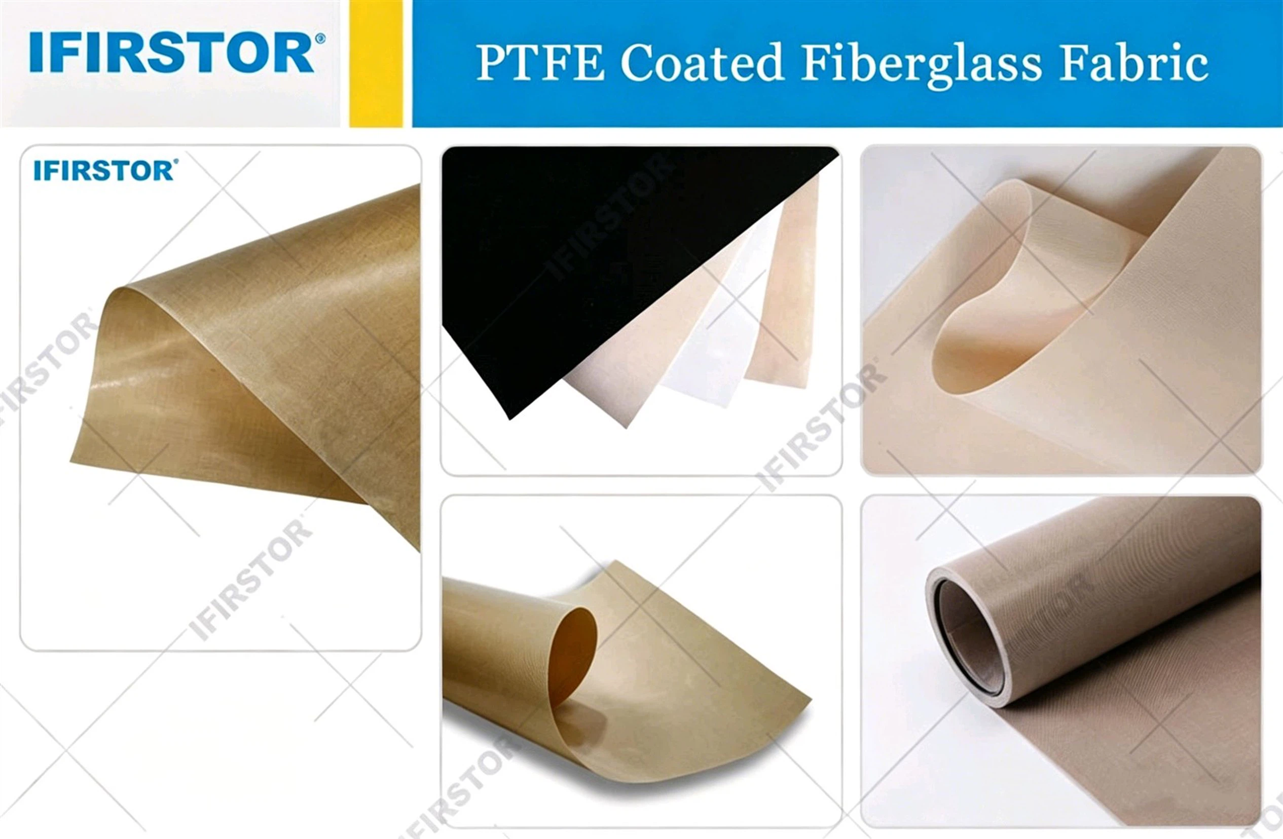 PTFE Coated Fiberglass Fabric PTFE Coated Fiberglass Fabric